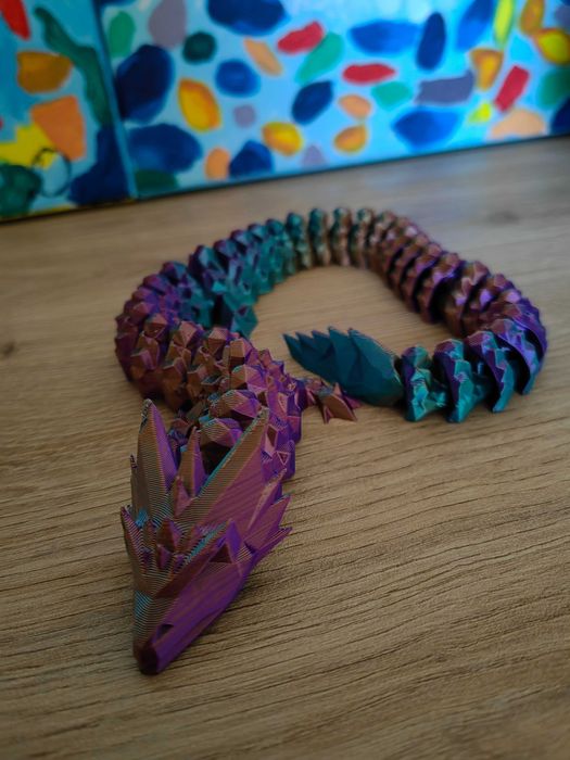 3д принтиран дракон