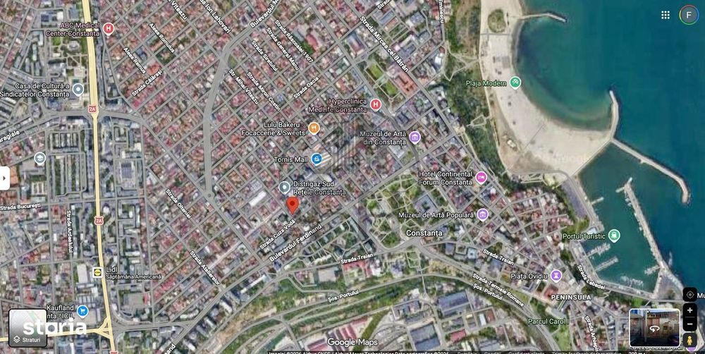 Teren intravilan de vânzare Constanța, zona Centrală
