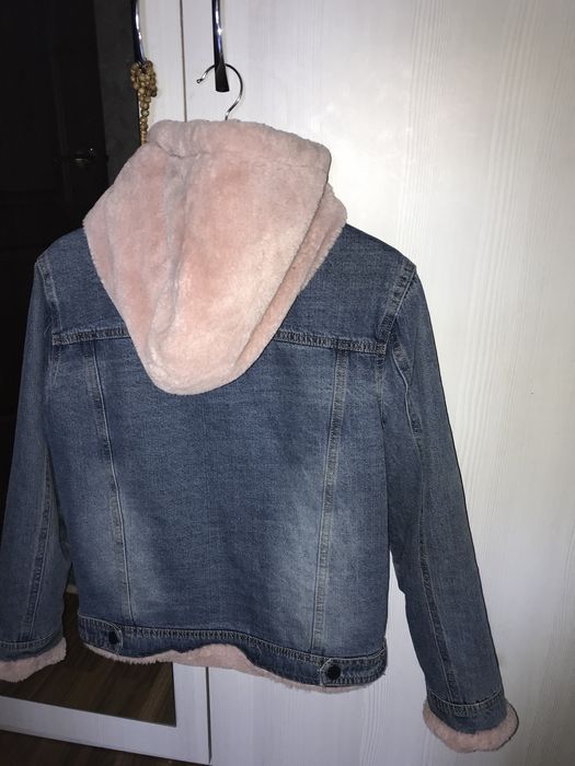 Для девочки , Куртка джинсовая с подкладом