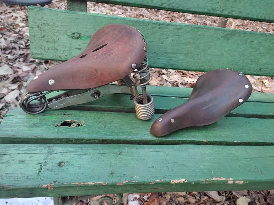 Șei bicicleta din piele naturală