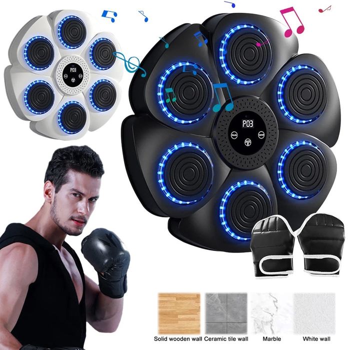 Умная музыкальная боксерская машина - настенный мишень с Bluetooth