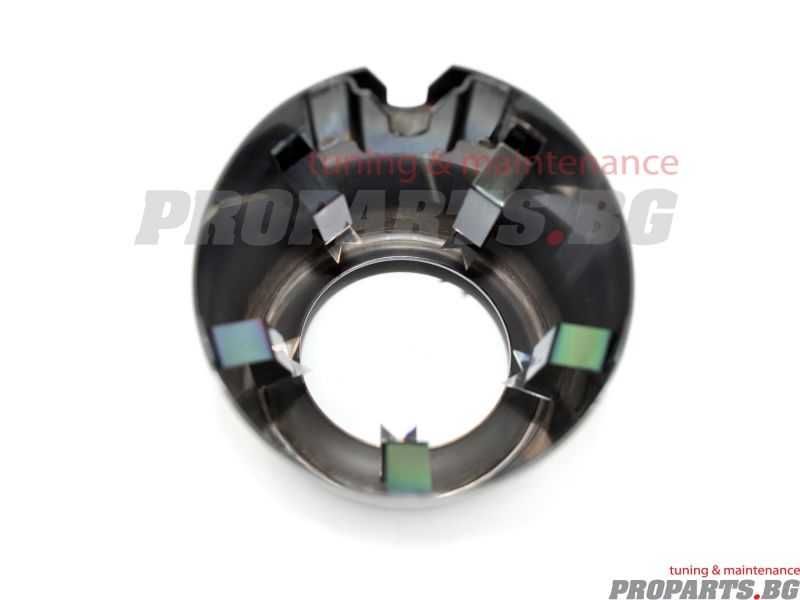 Хромиран черен ауспухов накрайник