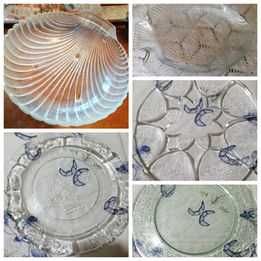 Красиви чинии и купи от стъкло