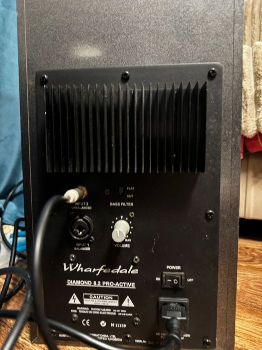 Boxe Wharfedale Diamond 8.2 Pro-Active – monitoare active 6.5”, XLR