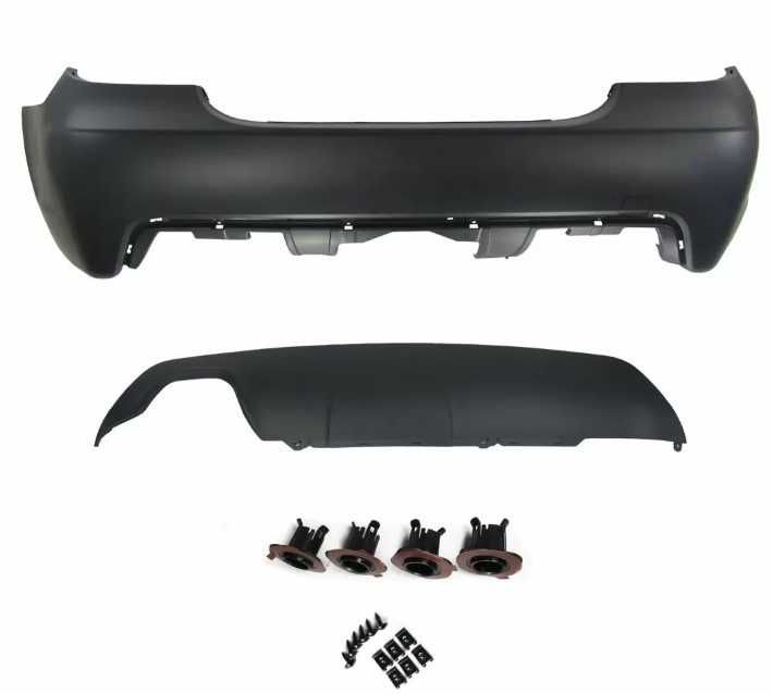 Задна тунинг броня за BMW E60 (2004-2010) M-tech sedan Нова!НА СКЛАД!