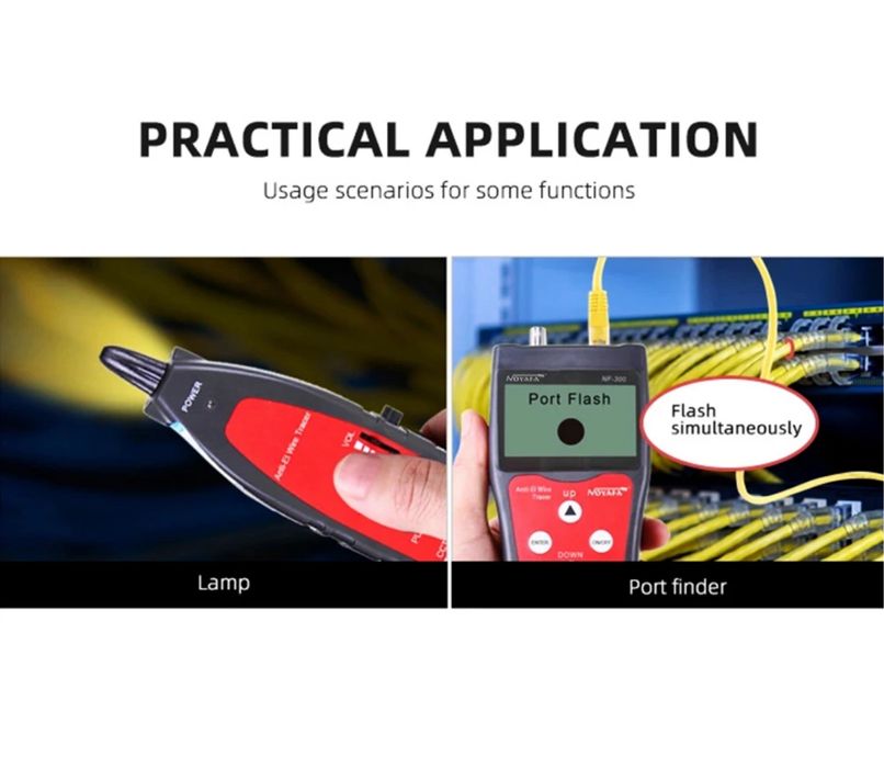 Многоцелевой сетевой РОЕ тестер NF-300