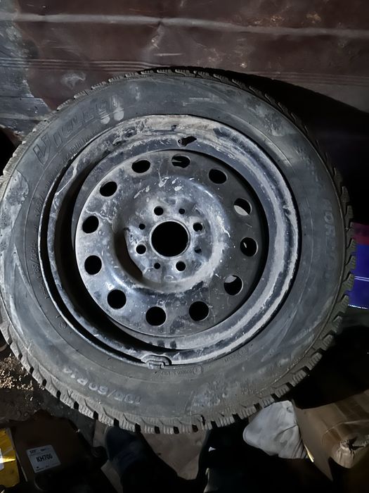 Штамповка с зимней резиной