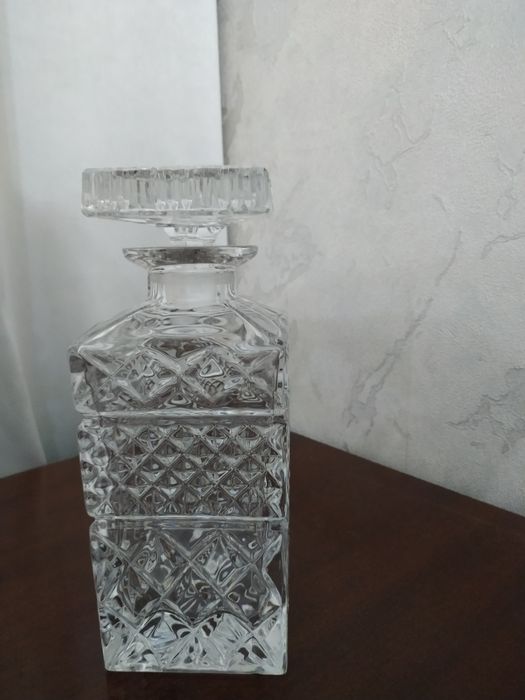 Графин для виски хрустальный