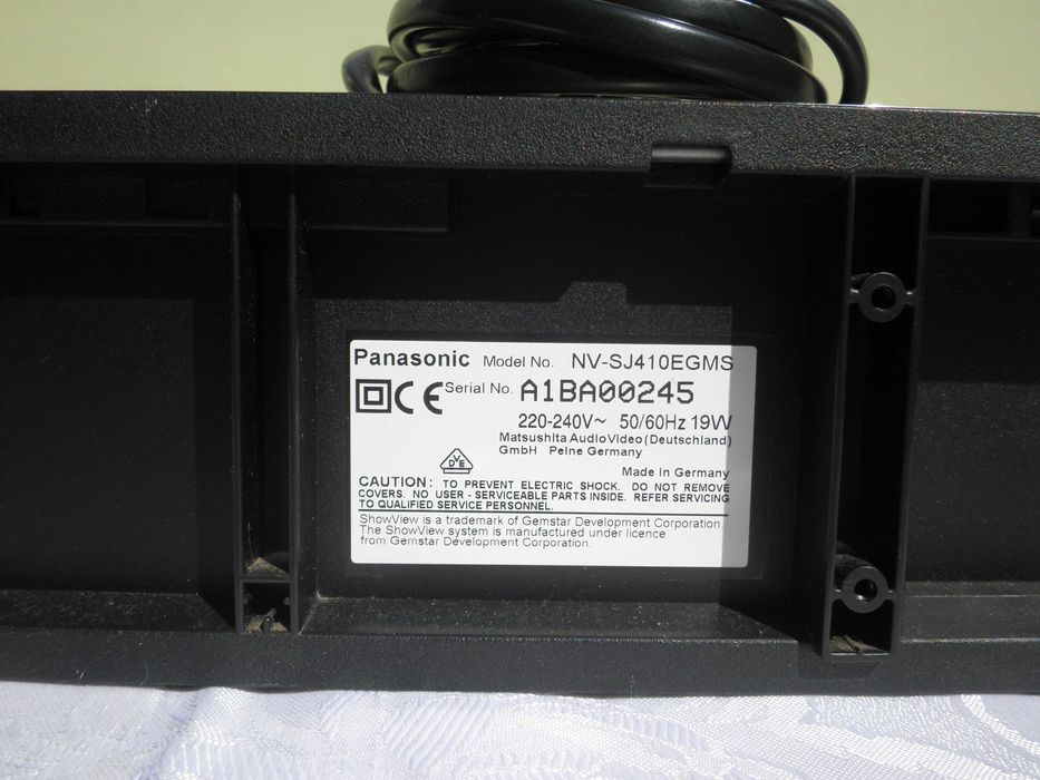 Toshiba V728G & Panasonic NV-SJ 410 видео плейъри