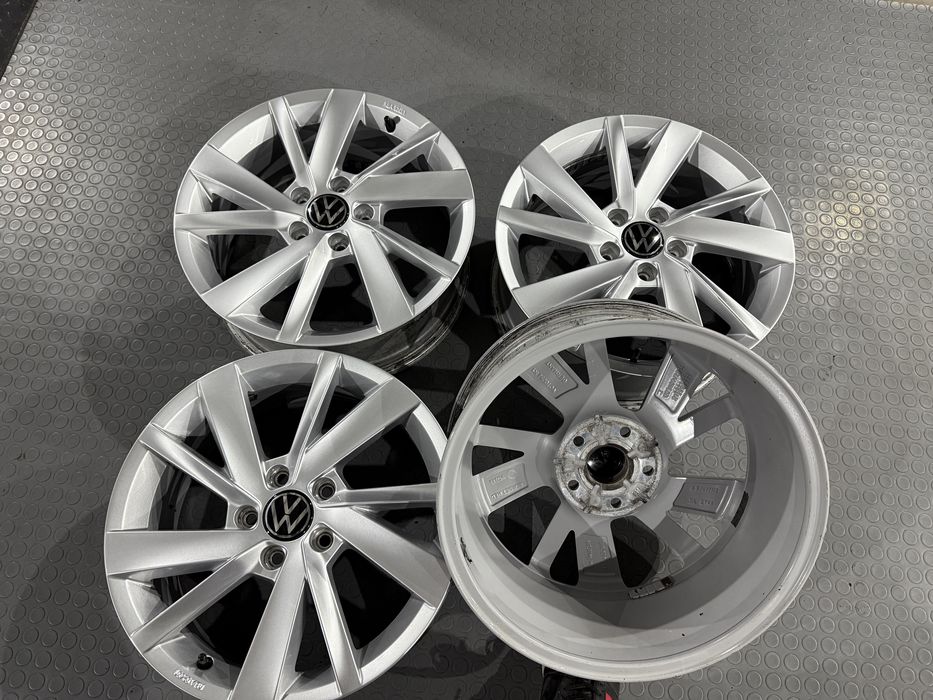 4бр. КАТО НОВИ ОРИГИНАЛНИ 17” Джанти “GAVIA* 5x112 за -VW/AUDI/SKODA/SEAT/VAG- 6,5Jx17H2, ET46 *2021г.*