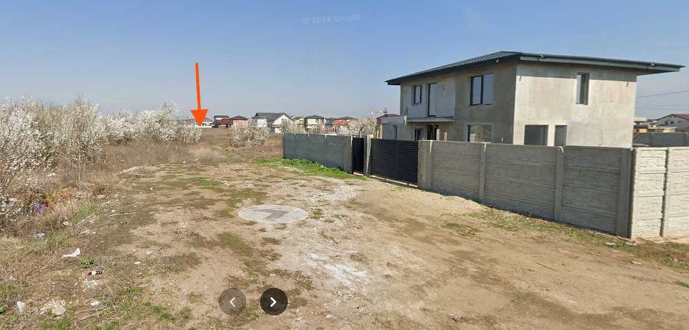 Vând teren 1000 mp – PUZ aprobat – Vidra la limita comunei Berceni