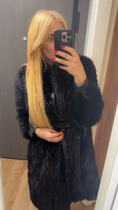 Черно палто Twinset