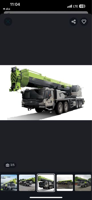 Zoomlion 130 t avtokran