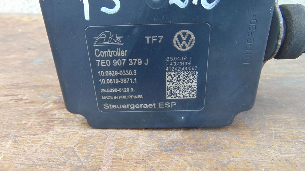 Pompa ABS ESP Volkswagen Transporter T5 2.0 diesel an 2009-2015 cod 7E0614517G