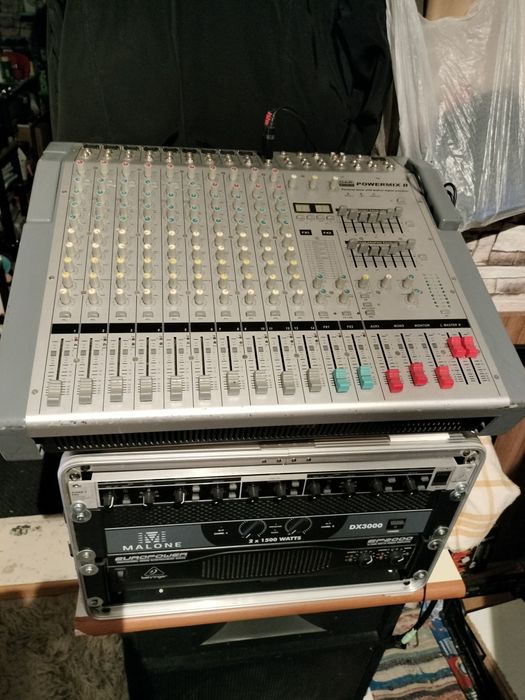 Mixer activ " Dap Power Mix " + Boxe pe 12"