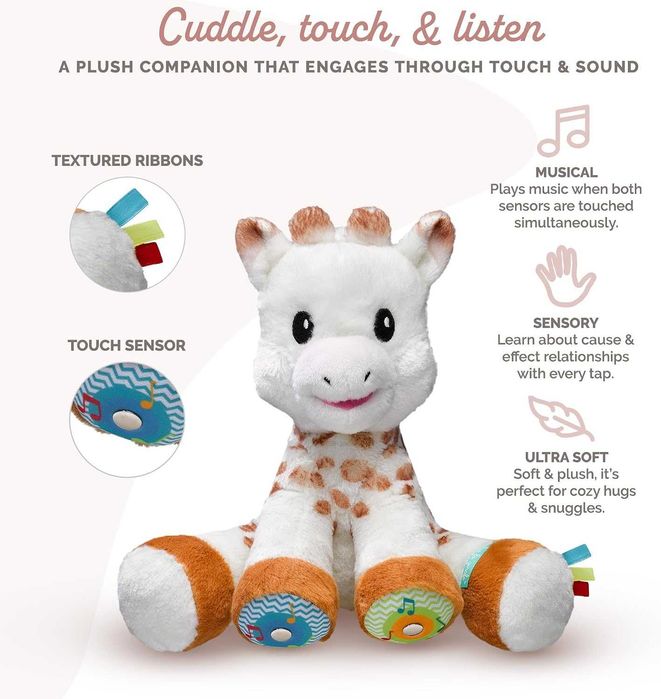 Sophie la girafe Touch & Play Music – Интерактивна музикална плюшена играчка
