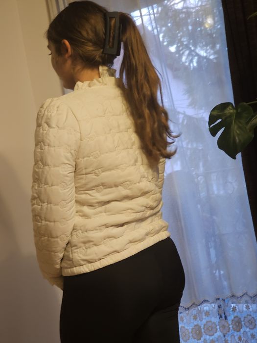 Geaca alba superba