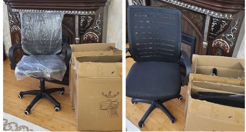 Офисные креслы сетчатая "Бюрократ" с ДЫШАЩЕЙ спинкой в УПАКОВКЕ новый.