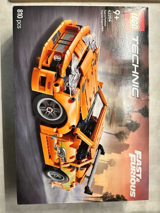 LEGO Technic Fast & Furious Toyota Supra – sigilat, 810 piese