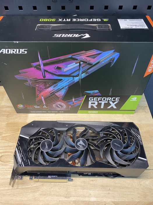 Placa video Aorus Master RTX3080 10Gb
