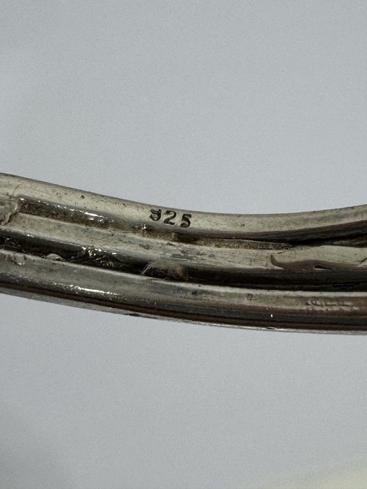 Bratara veche argint 925, Navajo cu pietre turcoaz.