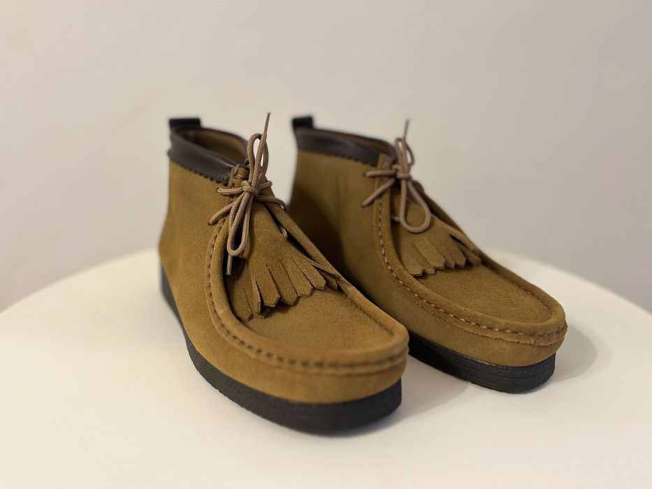Обувки високи мокасини wallabee shoes