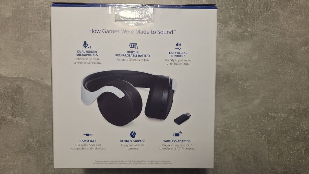 Наушники игровые Sony Pulse 3D