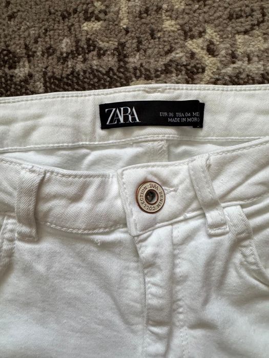 Blugi Zara Albi de dama