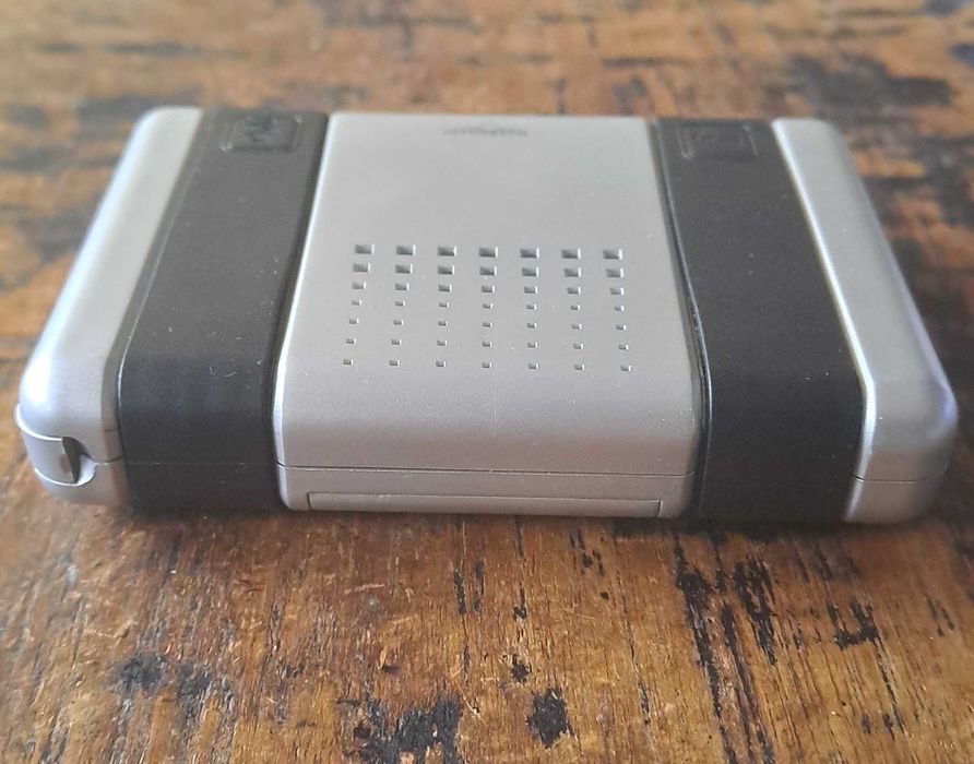 радио транзистор FM/AM Марксман Marksman сребърно с антена