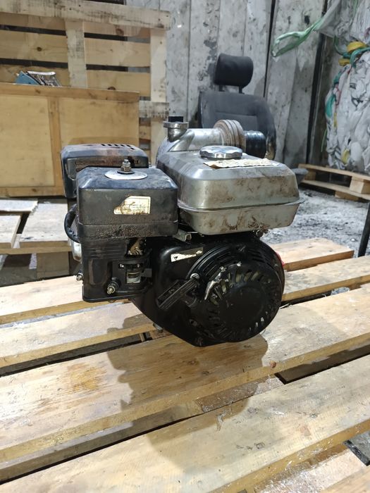 Мотопомпа в рабочем состоянии