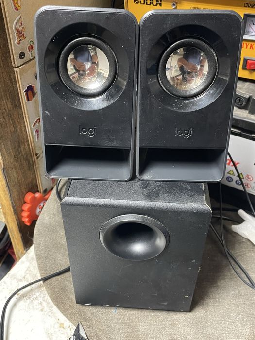 Буфер с колонки logitech z 213