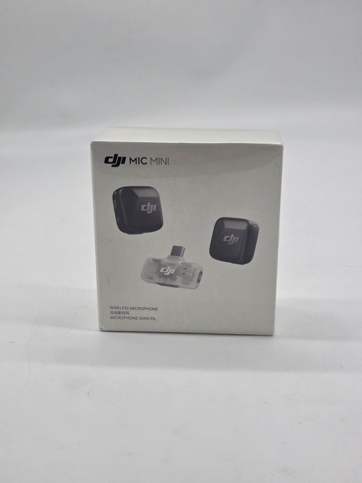 Set Microfoane DJI Mic Mini, 2 microfoane, 1 receptor, USB tip C, GARANTIE, SIGILAT