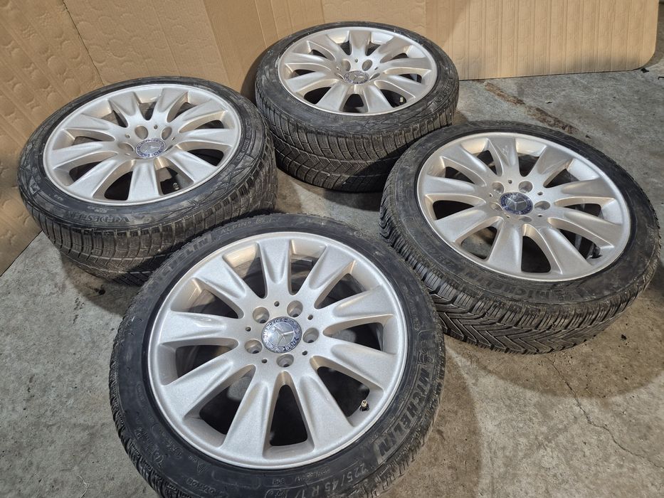 5х112/17 с гуми Мерцедес Спорт пакет 5x112/17 Mercedes E C class