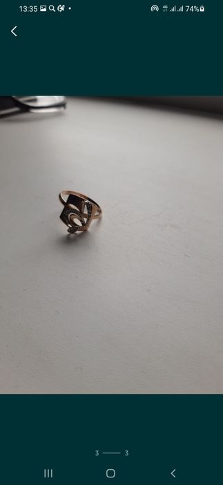 Продам золотое кольцо.