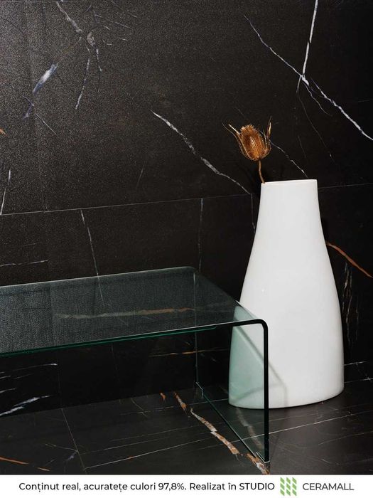 Gresie 8026 60x120 Black Gliter