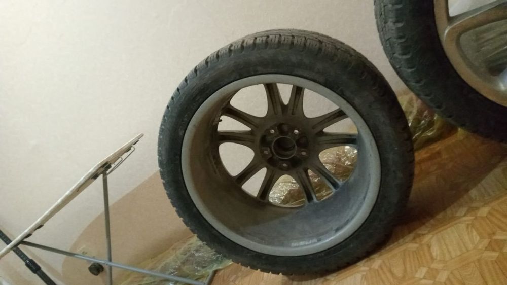 Диски с резиной Порш каен