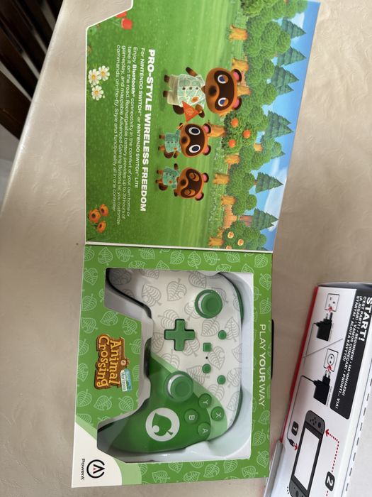 Nintendo switch + 11 игри + калъф за пренасяне + джойстик