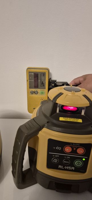Nivela laser topcon rlh5a si rlh3c