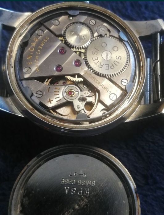 Ceas Bărbătesc Diver-Sub ENICAR Seapearl Ultrasonic Supertest EPSA