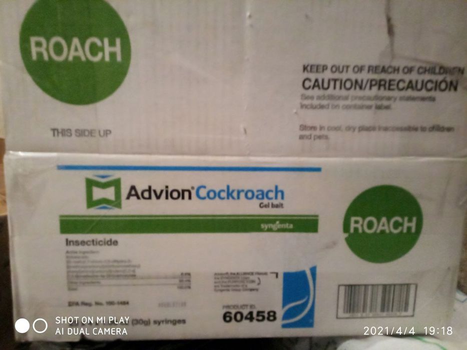 Advion cocorach шприц от тараканов Оригинал 100% с гарантией