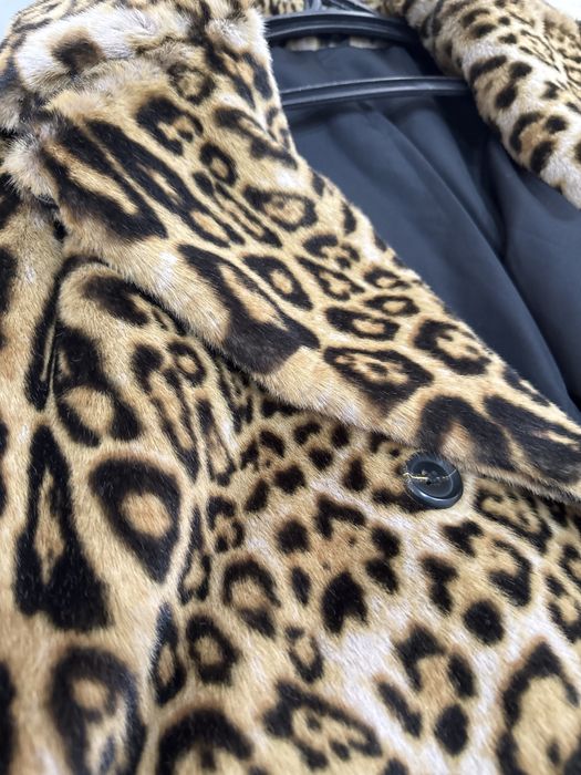Натуральная шуба. Леопард.