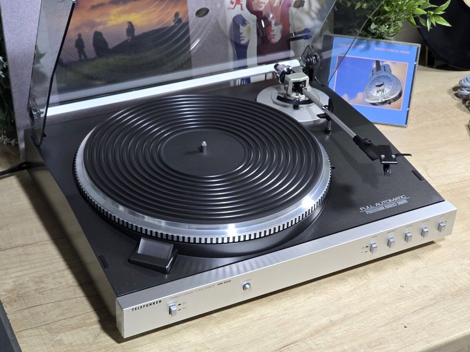 Pick-up TELEFUNKEN RS 200, full automatic,  direct drive ,hifi vintage
