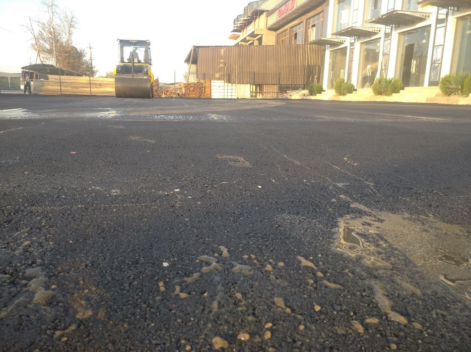Asfalt ishlari | Асфальт | Asfalt sifatli yo‘llarni asfaltlash | AS-18