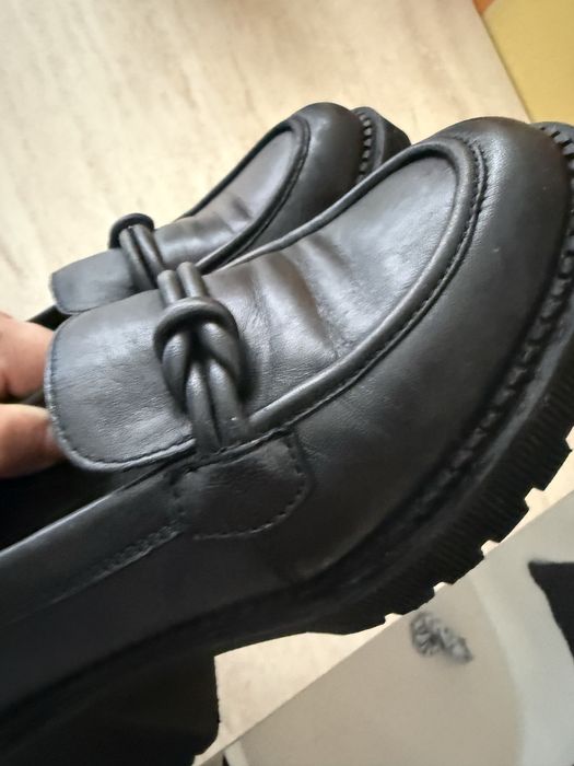 Pantofi negri 36 piele Lasocki