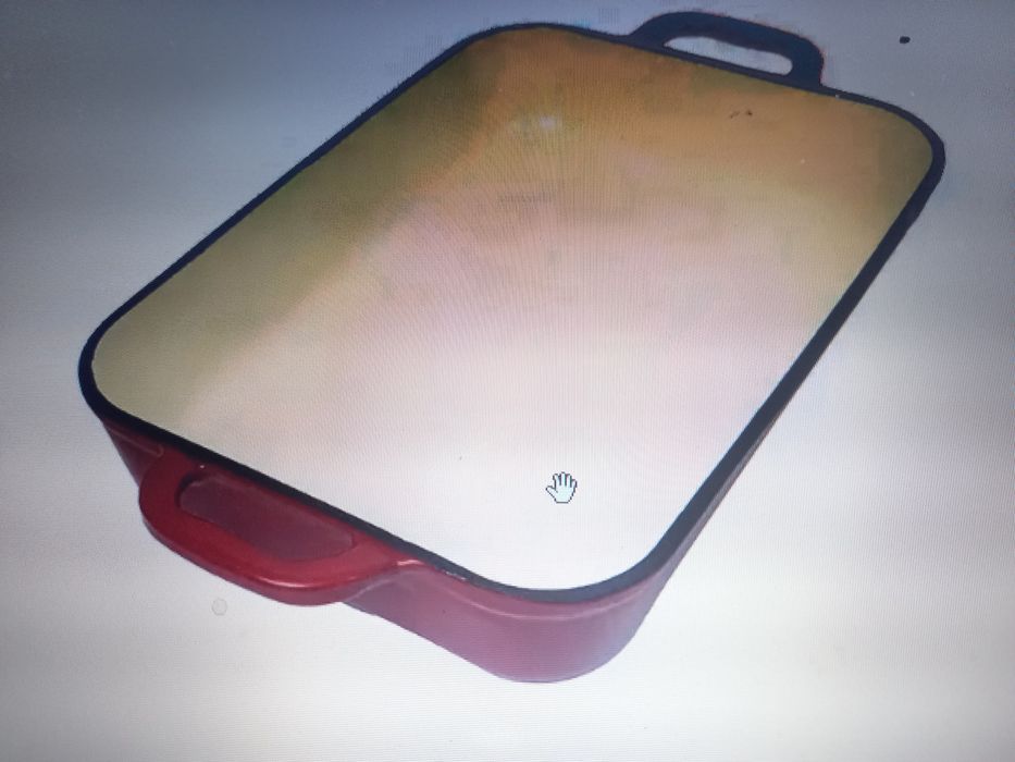 Grill  tavă fontă emailata ofera 144  lei