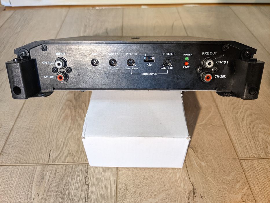 Kit subwoofer și amplificator auto alpine 300w RMS