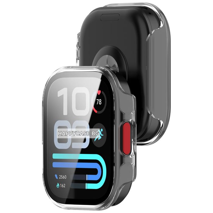 Xiaomi Redmi Watch 6 Active / 6 Lite / 360° Твърд пластмасов кейс с вграден протектор за екран
