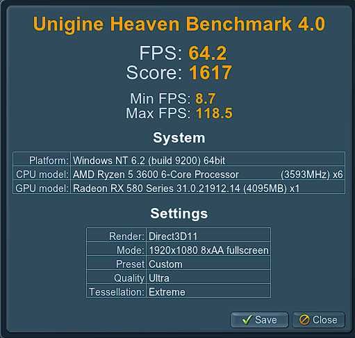 PC Gaming RYZEN 5, 32GB RAM DDR4, RX 580 8GB, 1TB SSD, WIN11, O365