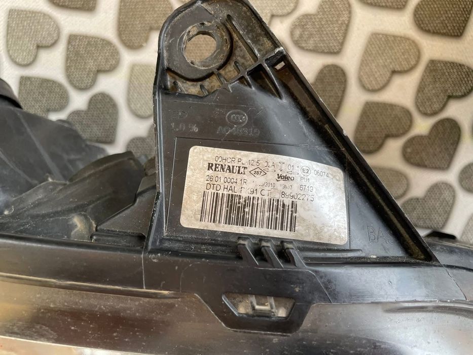 Faruri H7 Renault Laguna 3 2010