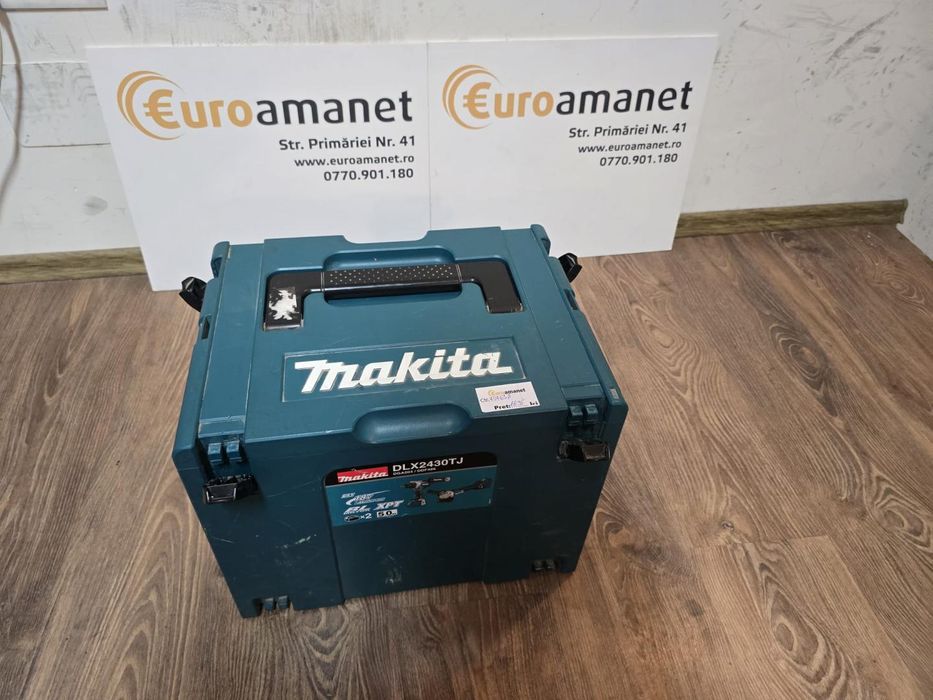 Set Makita DLX2430T polizor unghiular+mașină de găurit/înșurubat -P-